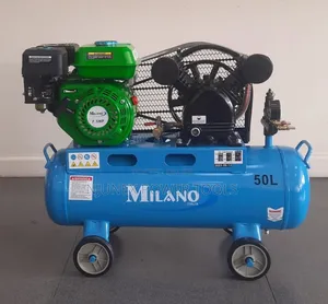 50-Liter Milano Italia Petrol-Driven Air Compressor