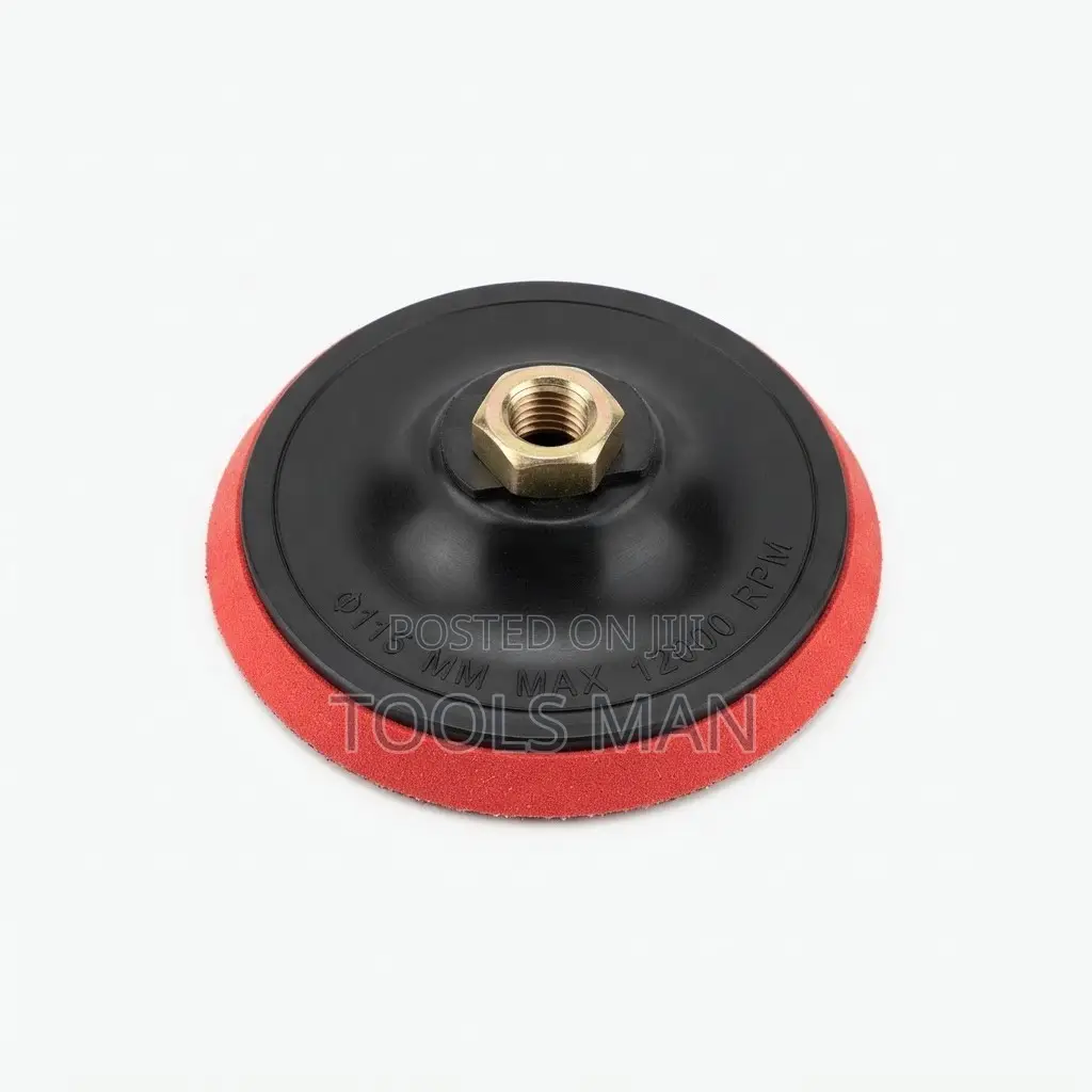 4.5" (115mm) Velcro Backing Pad M14 Thread Grinder Pudding Disk