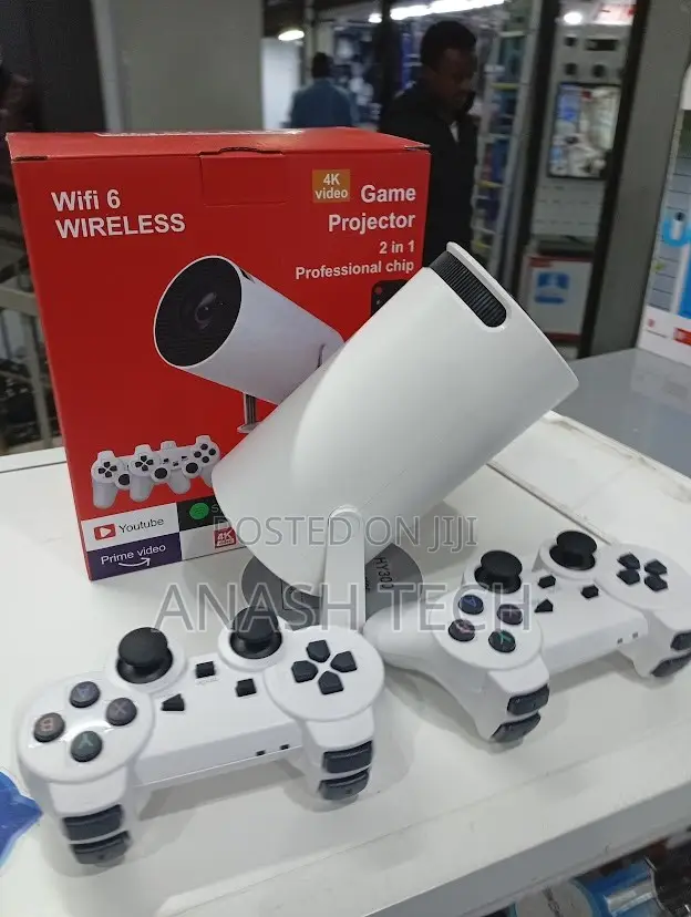 Smart Android 13.0 Projector With Gaming Console Wifi Enabled