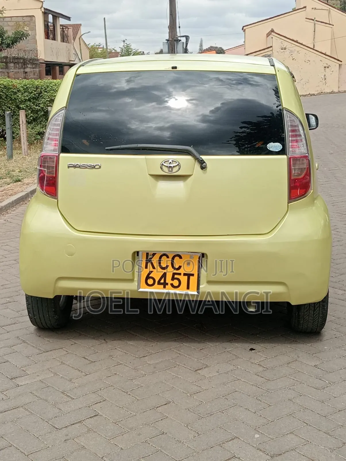 Toyota Passo 2008 Yellow