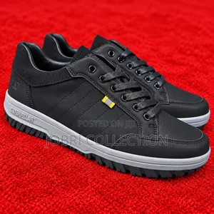 High Quality Leather Caterpillar Rubber Sole Casual Sneakers