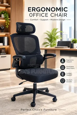 HIGH Back Black Office Chairs