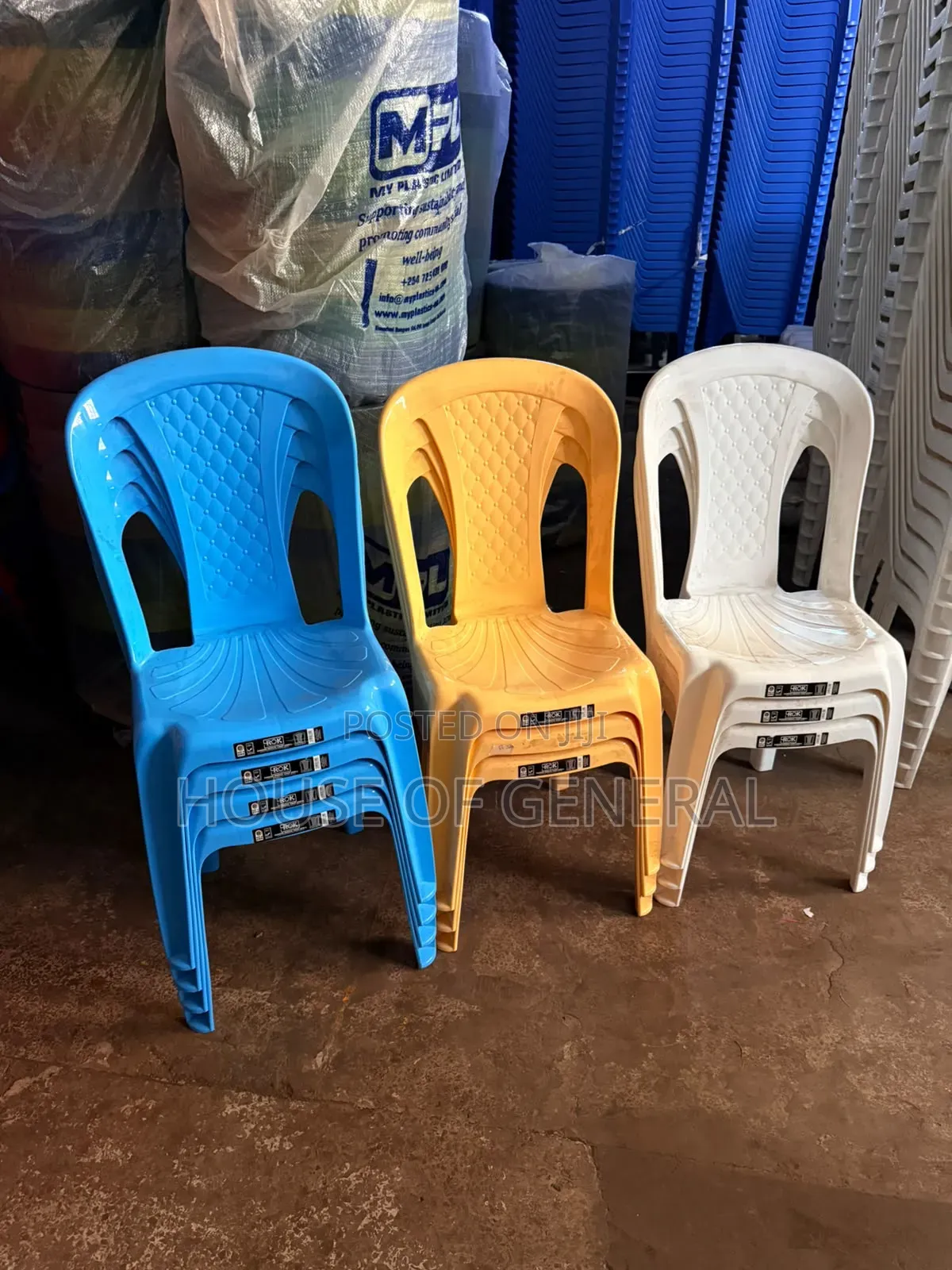Good Quality Rock Plastic Chairs. Strong and Durable Plastic Chairs
