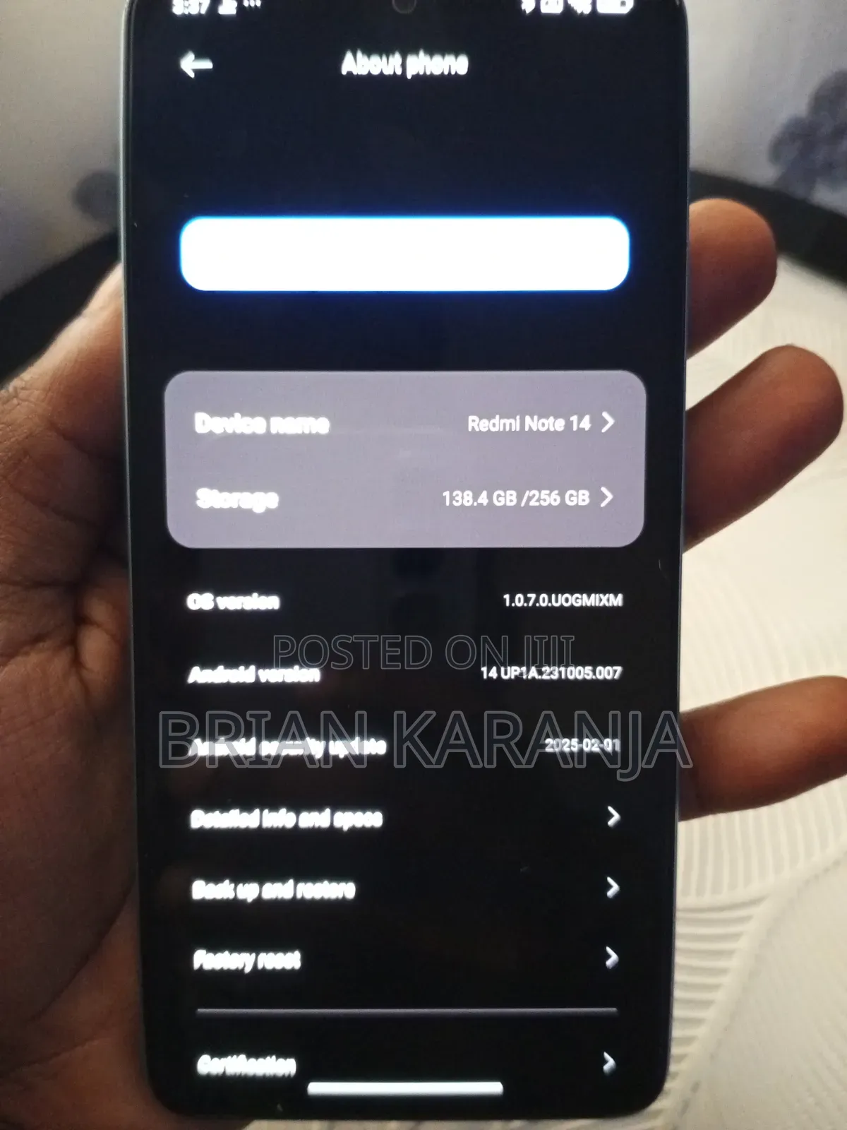 Xiaomi 14 256 GB Blue