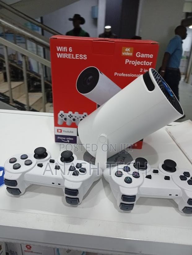 Smart Android Projector Hy 300 With Gaming Controllers - main view