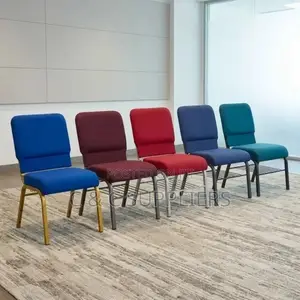 Armless Executive Fabric Conference Chair
