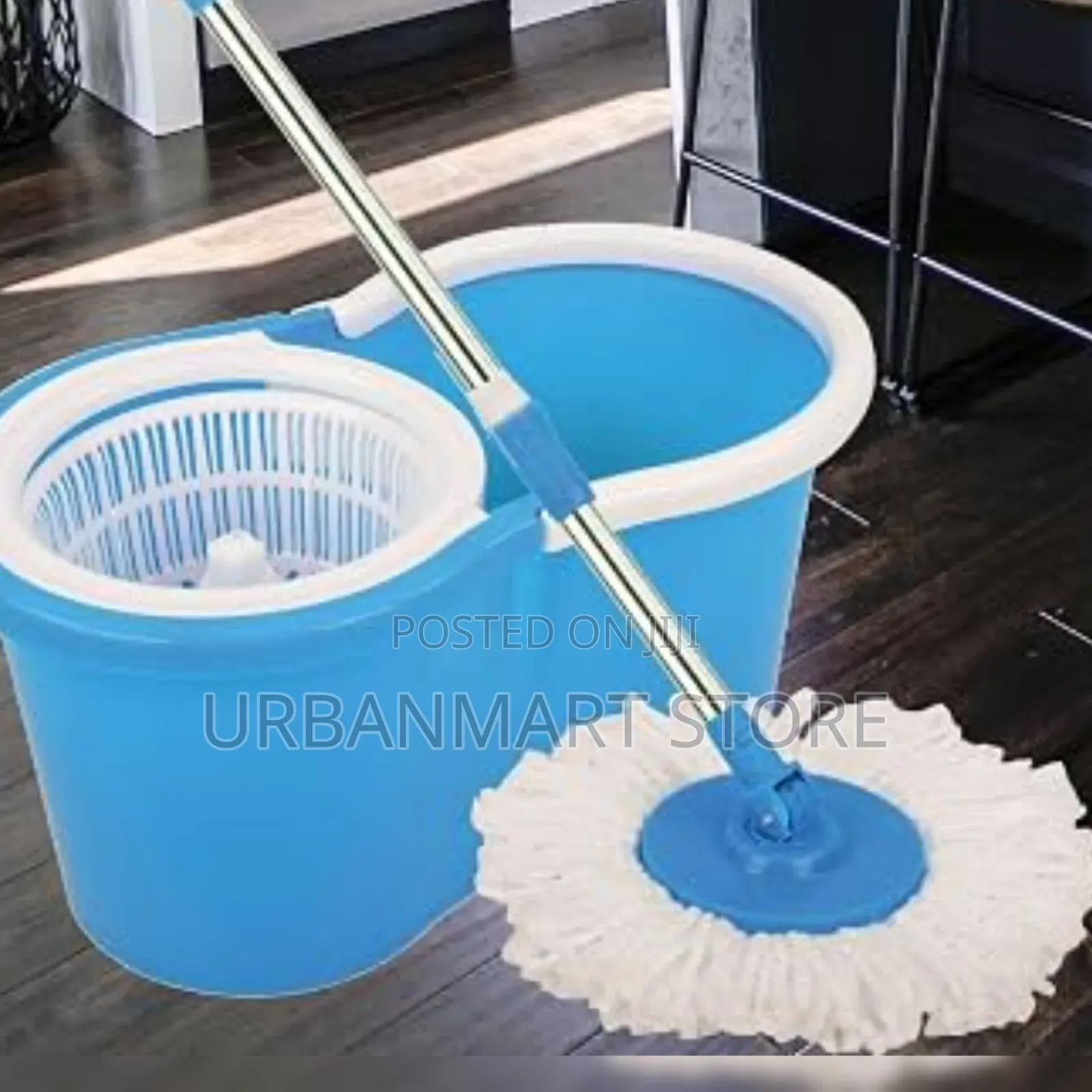 360 Spin Mop Bucket Set With Microfiber Mop
