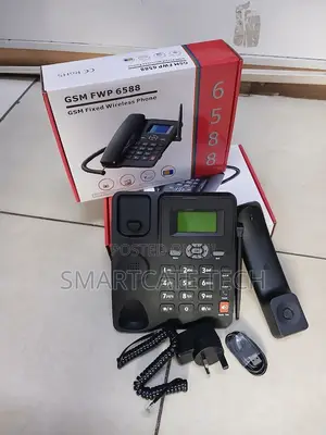 6588 Wireless GSM Telephone With Caller ID LCD Screen