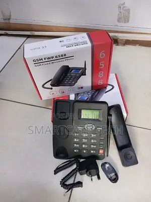 6588 Wireless GSM Telephone With Caller ID LCD Screen