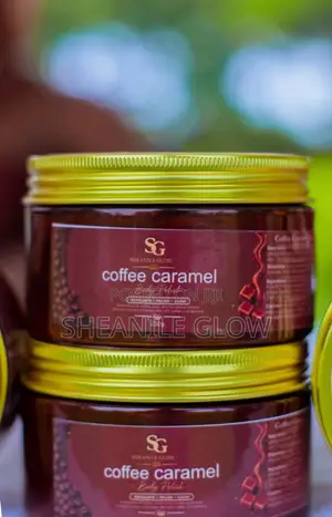 SheaNile Glow Coffee Caramel Body Polish