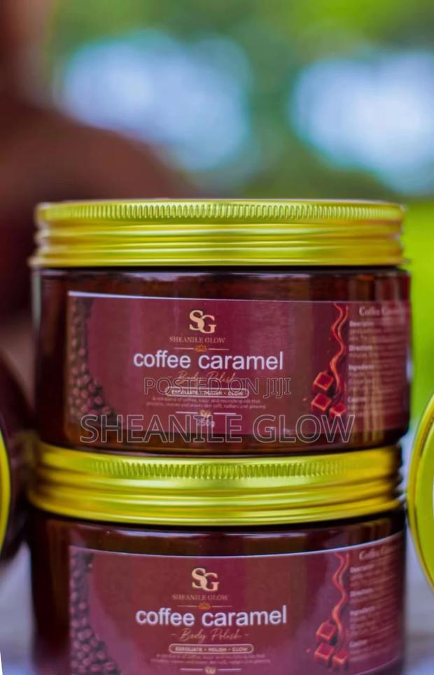 SheaNile Glow Coffee Caramel Body Polish