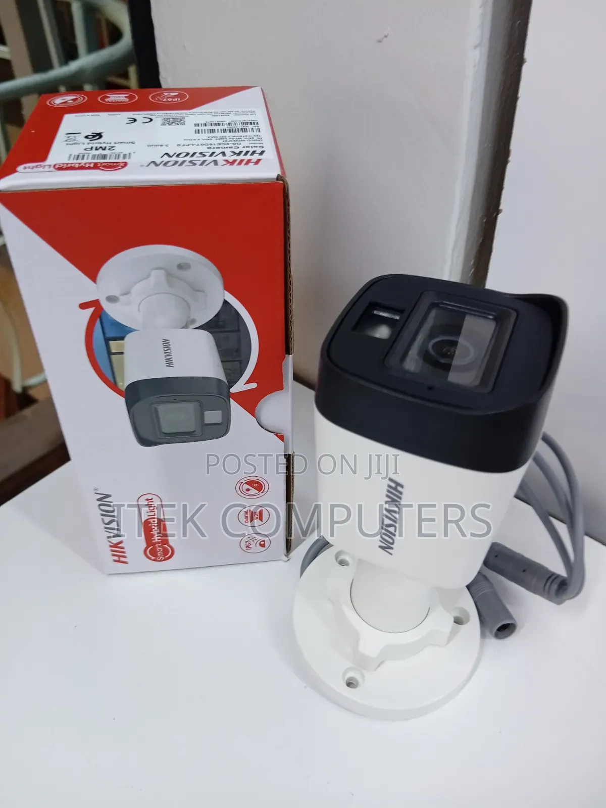 Hikvision Smart Hybrid Light 2MP Camera for Clear Day and Night View