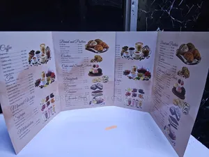 Table Menu Booklet Printing