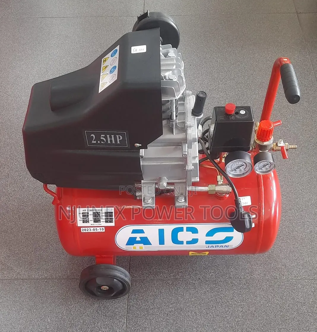 Aico Japan 2.5HP 25-Litre Direct Driven Air Compressor (Model AC25D).