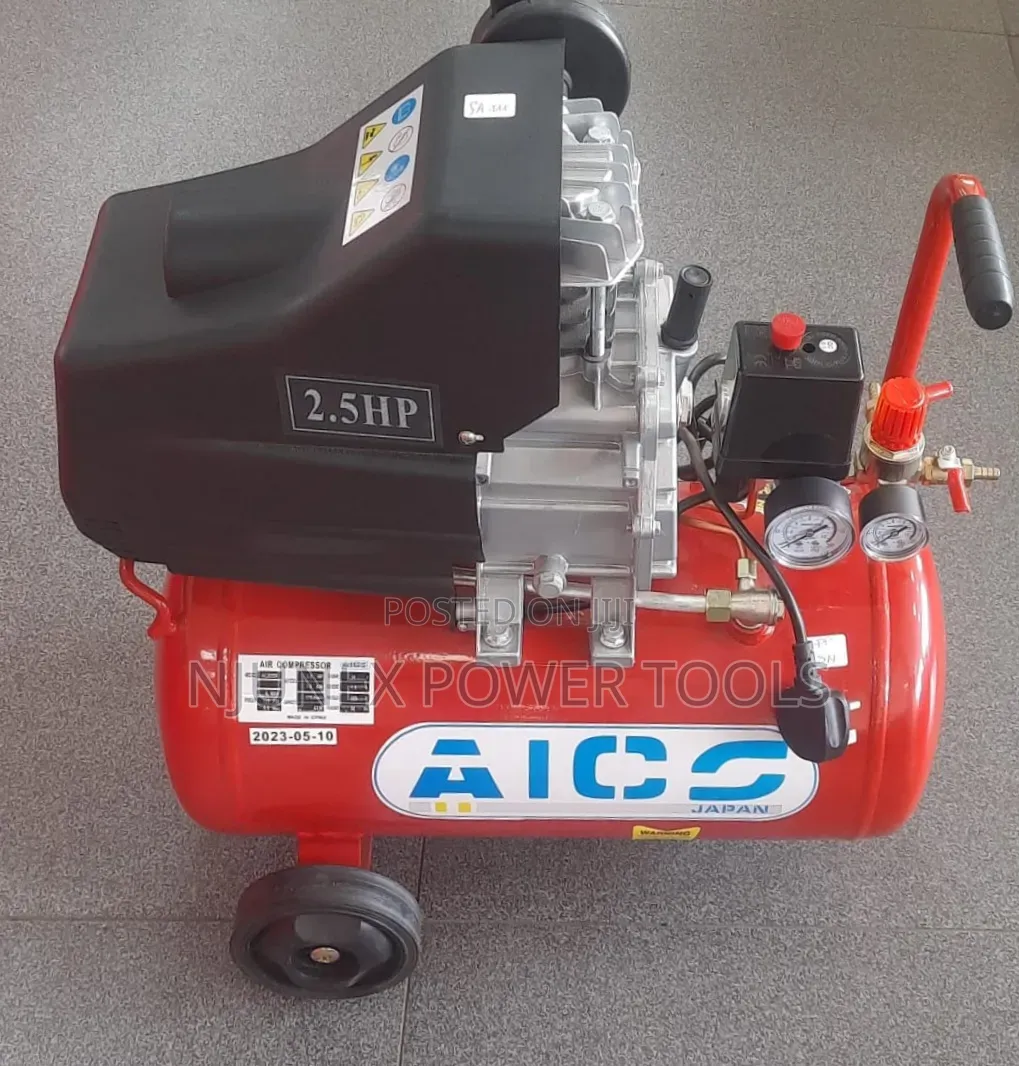 Aico Japan 2.5HP 25-Litre Direct Driven Air Compressor (Model AC25D).