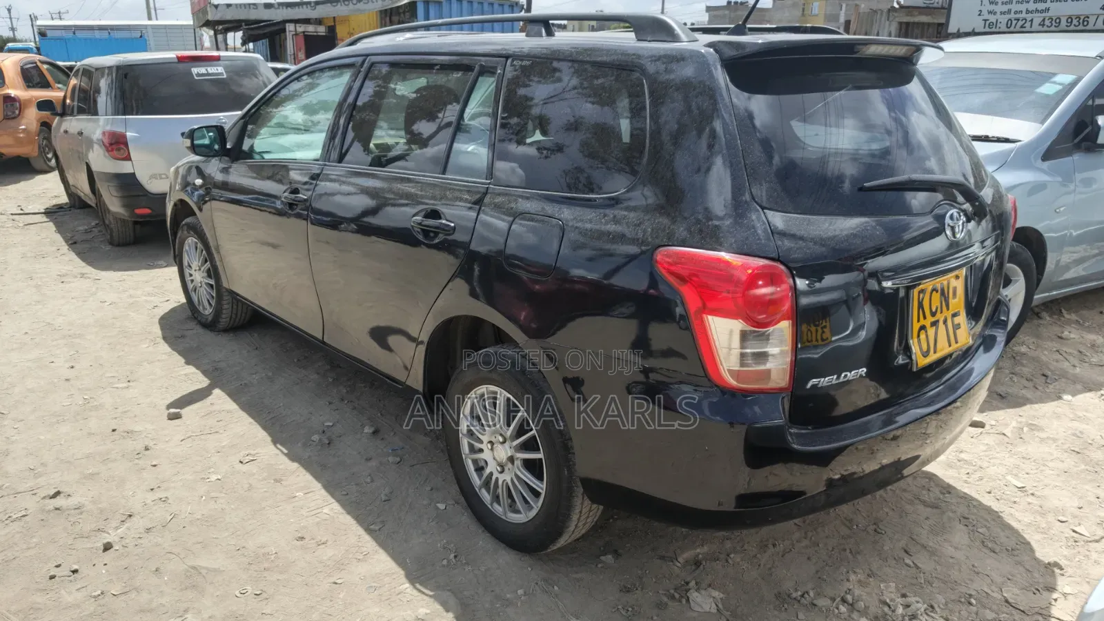 Toyota Corolla Fielder 2010 Black