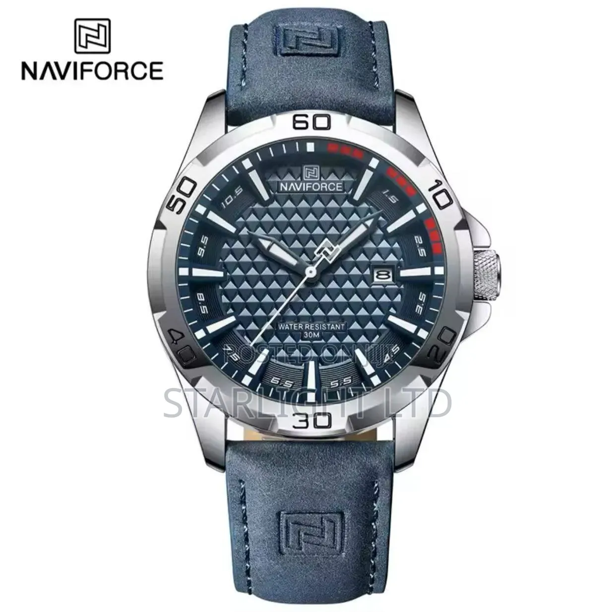 Casual Fashion Matte Black Alloy Case, Luminous Hands