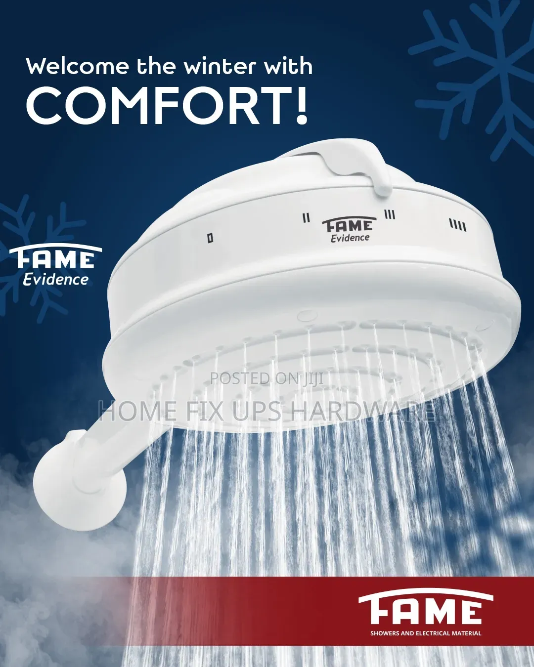 Fame Evidence Showerhead