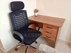 1.0m Clerical Desk Headrest Chair
