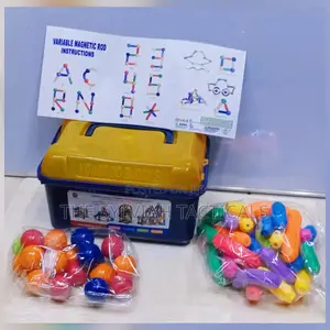 Educational Magnetic Bar With a Tin