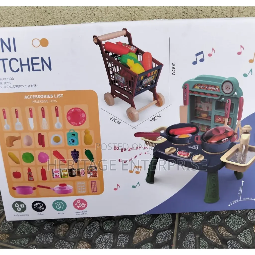 Kids Kitchen Set, Kitchen Set Toy Set
