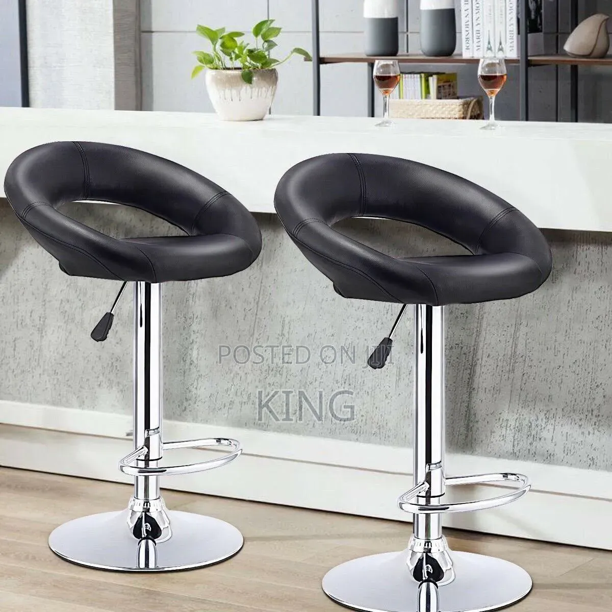 Luxury Modern Leather Stool