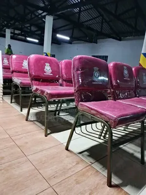 Maroon Church Seats