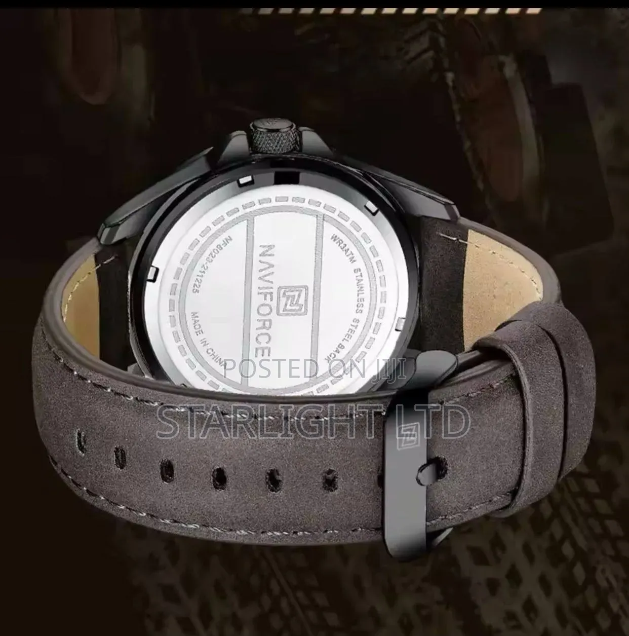 NAVIFORCE Military-Style Men's Quartz Timepiece