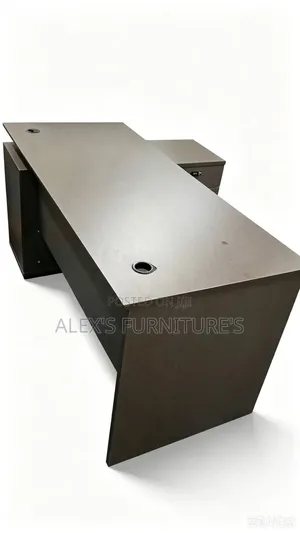 Executive Mahogany Modern Office Desk