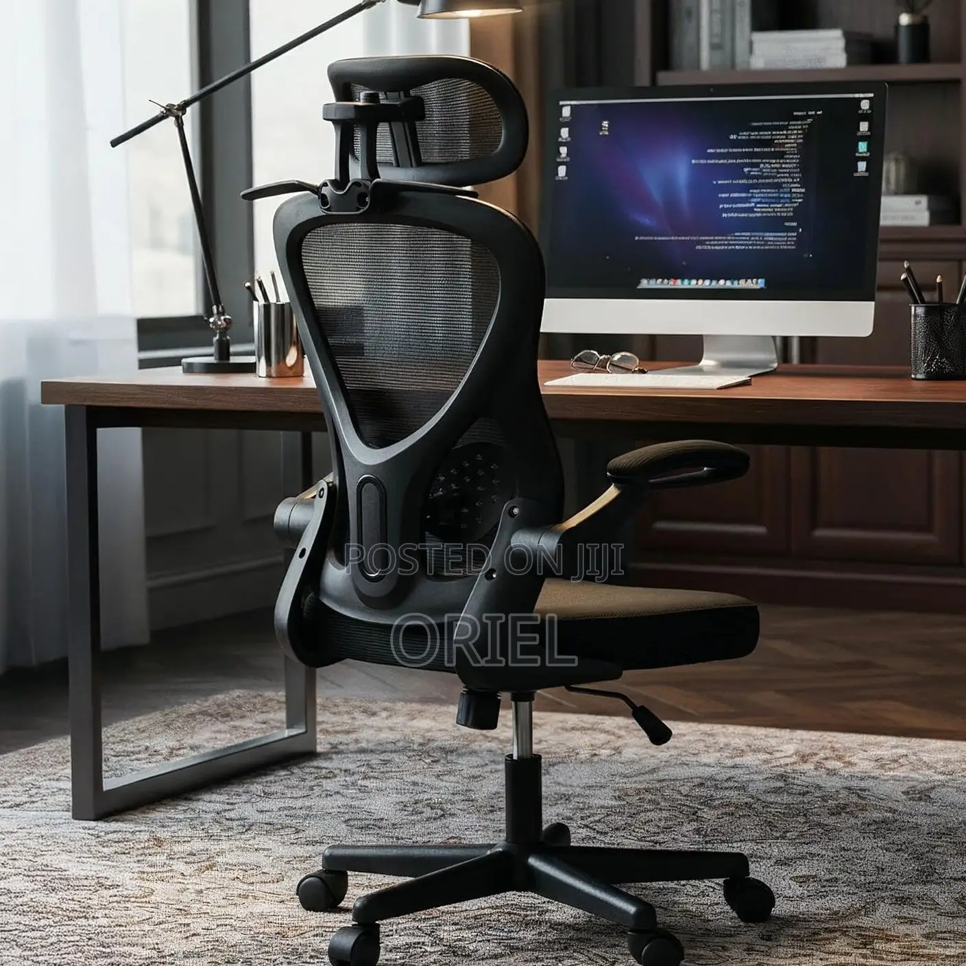 Orthopedic Office Chair – Ergonomic Comfortable High-Back Desk Seat