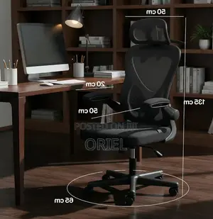 Orthopedic Office Chair – Ergonomic Comfortable High-Back Desk Seat