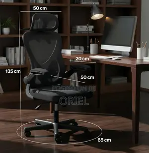 Orthopedic Office Chair – Ergonomic Comfortable High-Back Desk Seat