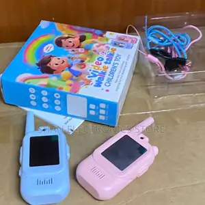 Best Gift 2 in 1 Kids Video WalkieTalkies With Camera Rechargeable Toy