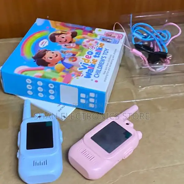 Best Gift 2 in 1 Kids Video WalkieTalkies With Camera Rechargeable Toy
