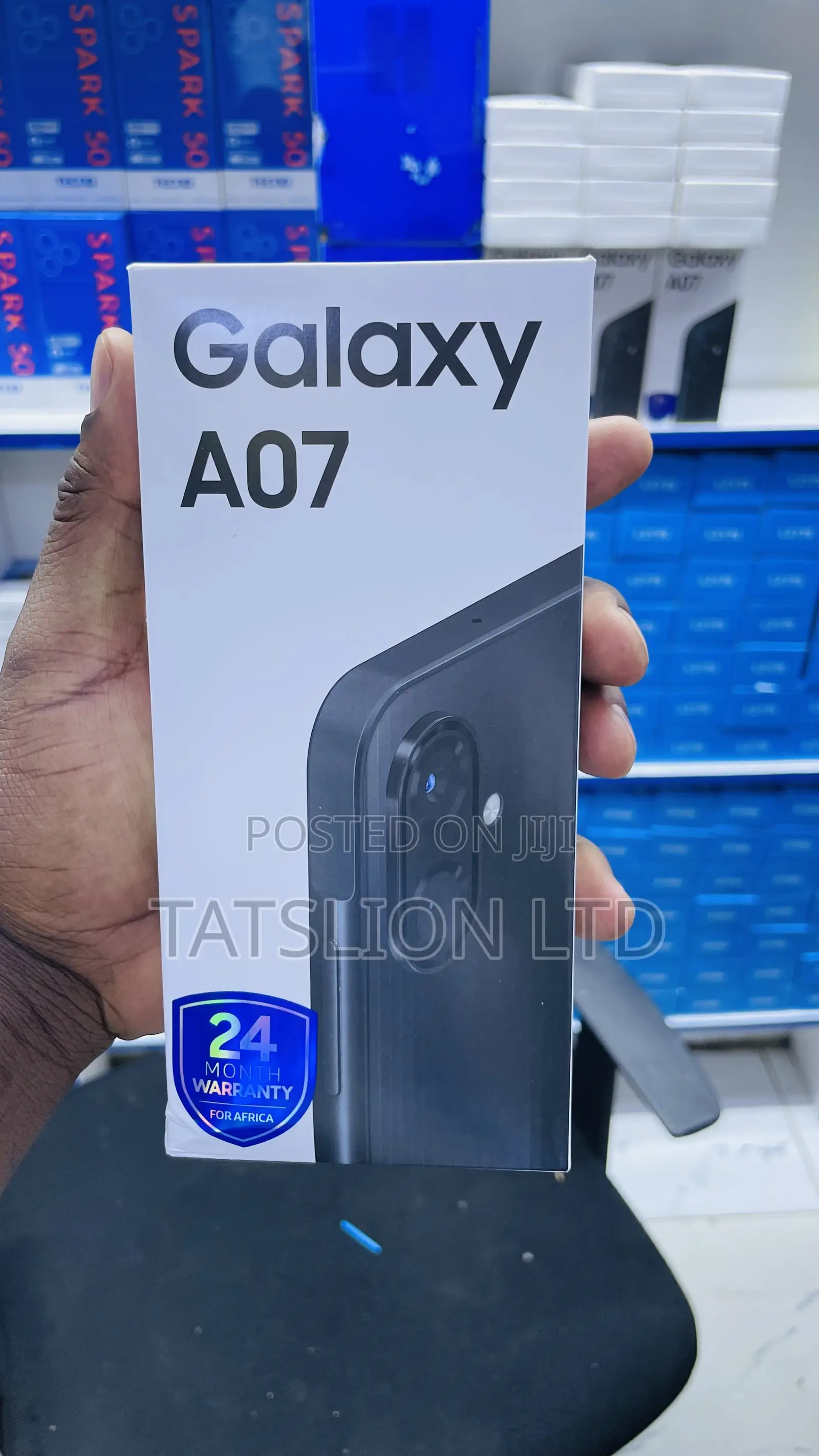 New Samsung Galaxy A07 5G 128 GB Black