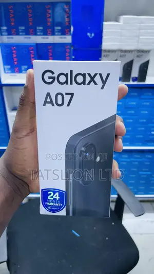 New Samsung Galaxy A07 5G 128 GB Black