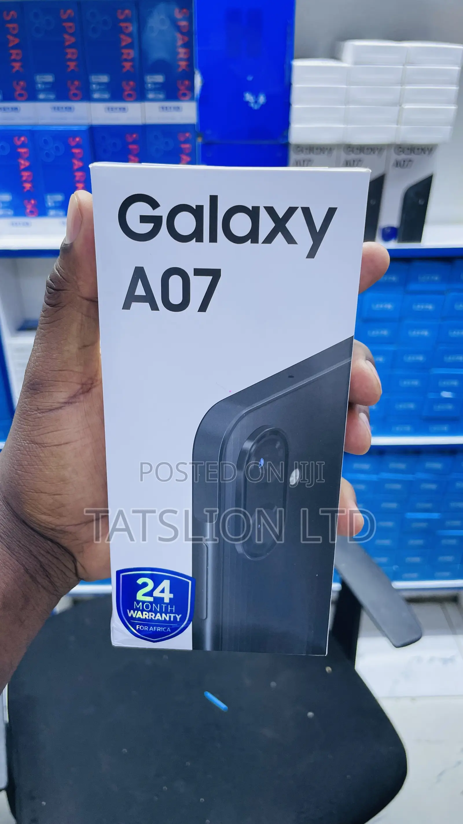 New Samsung Galaxy A07 5G 128 GB Black