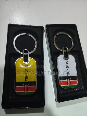 Branded Metallic Keyholders