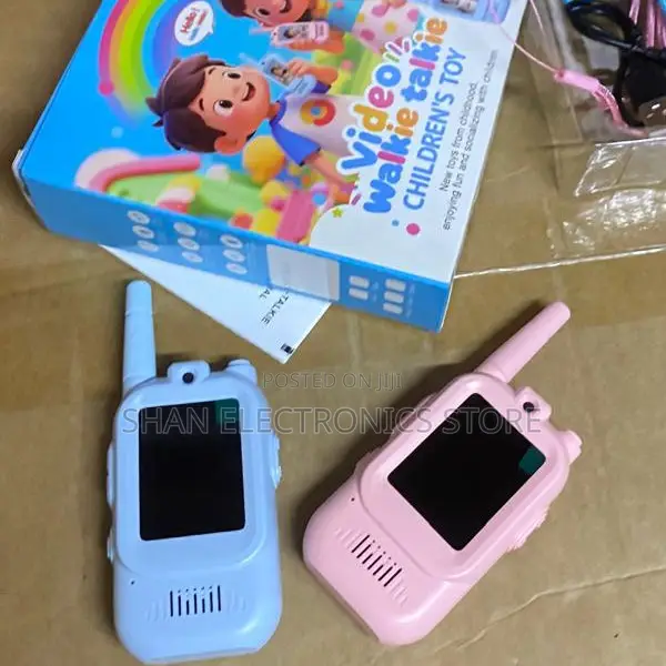 Outdoor Indoor Toy Ages 3–12 Gift Kids Video Walkie Talkie Set