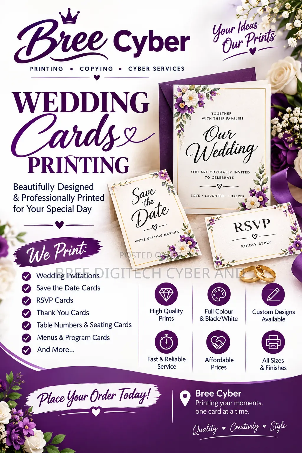 Premium Wedding Card Printing