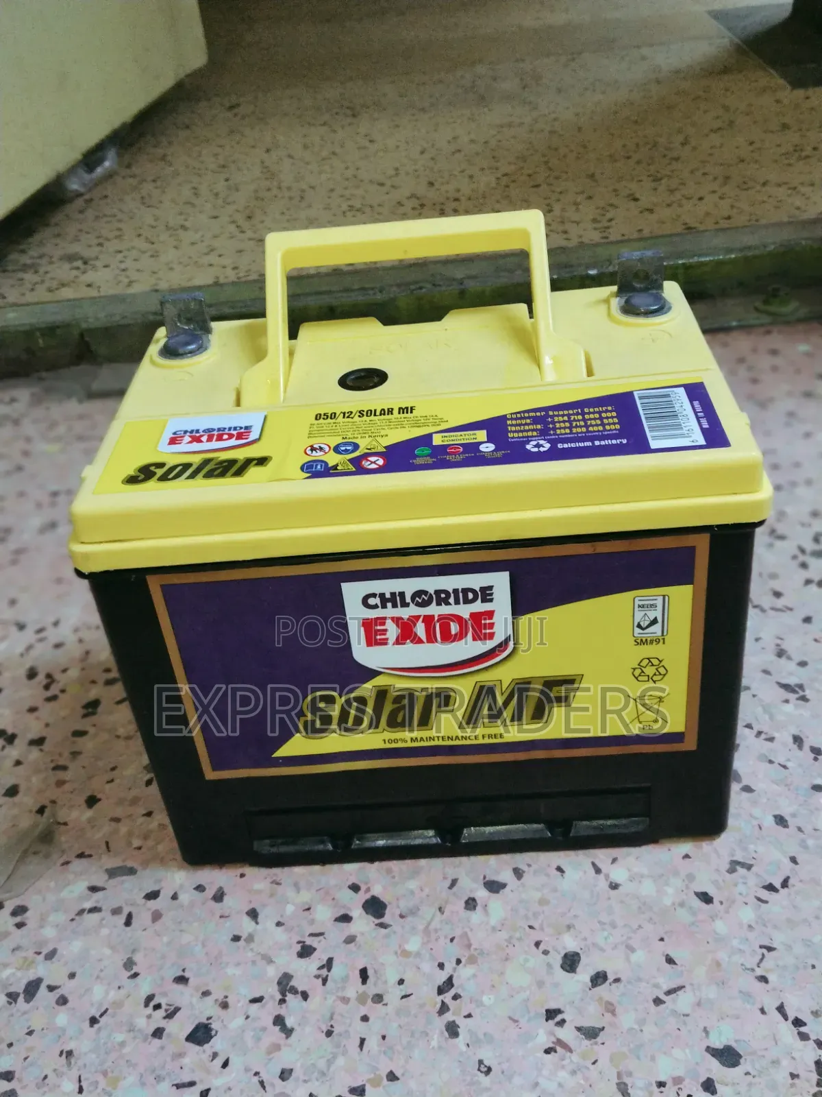 50 Amps Solar Battery -Chloride Exide