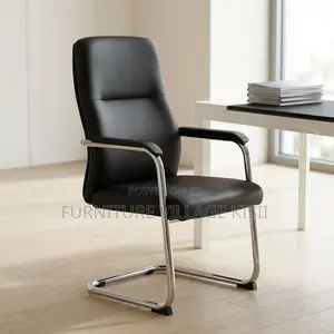 Leather Visitor Office Seat