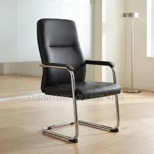 Leather Visitor Office Seat