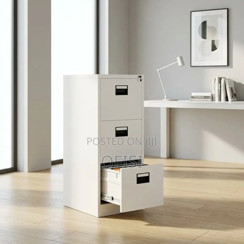 Office Cabinet; Three-Drawer Document Cabinet