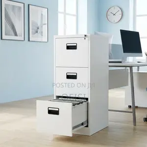 Office Cabinet; Three-Drawer Document Cabinet