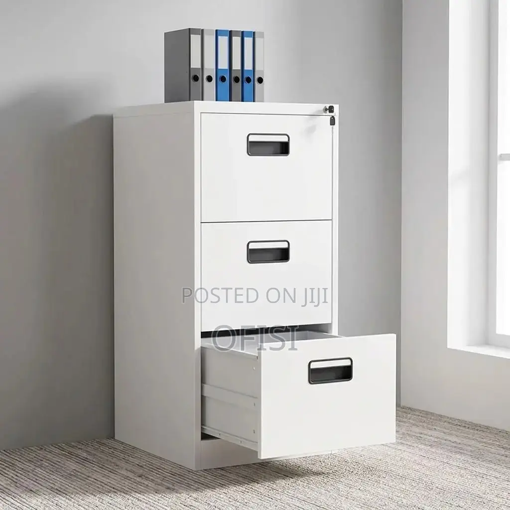 Office Cabinet; Three-Drawer Document Cabinet