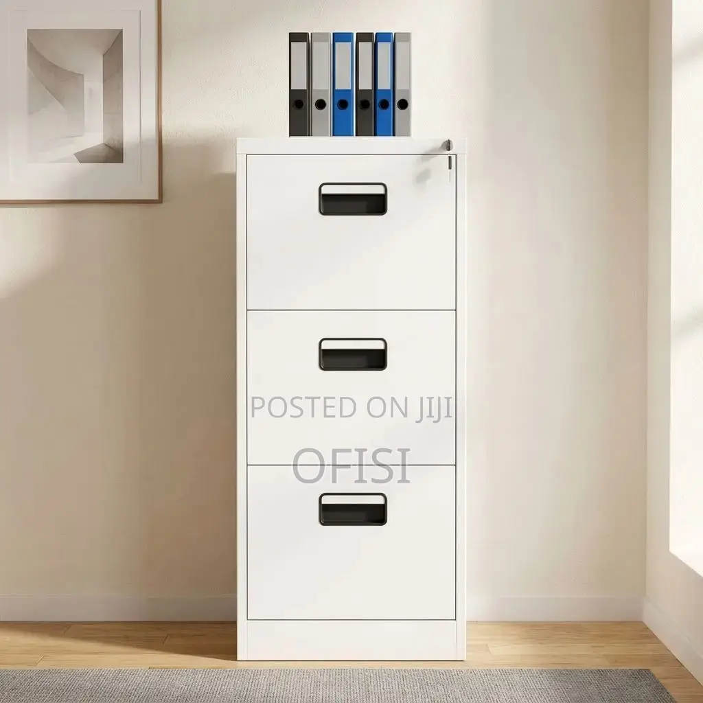 Office Cabinet; Three-Drawer Document Cabinet