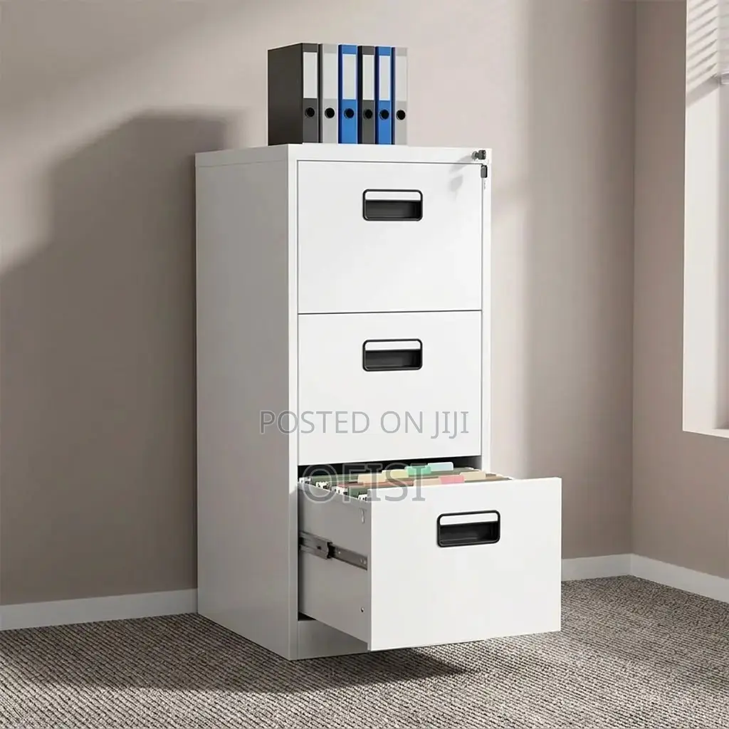 Office Cabinet; Three-Drawer Document Cabinet