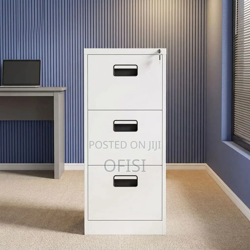 Office Cabinet; Three-Drawer Document Cabinet