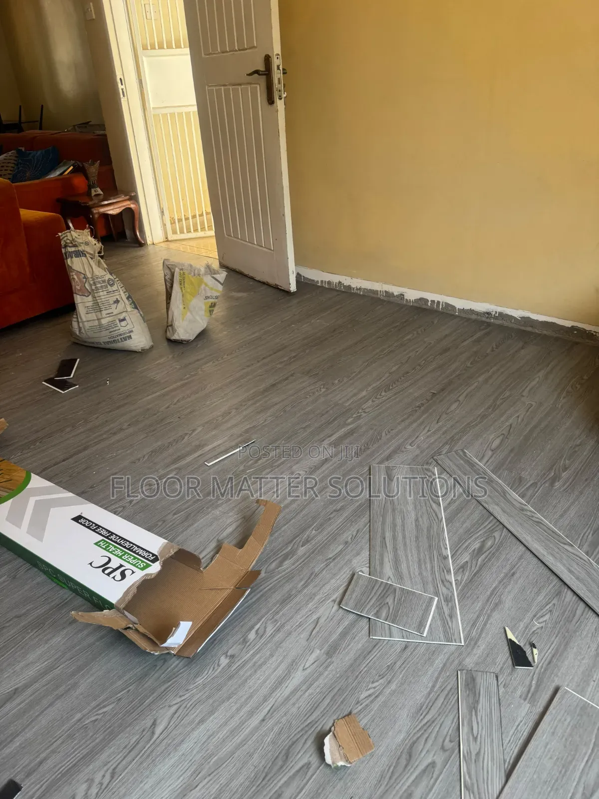 5mm SPC Flooring (Silver Slate)
